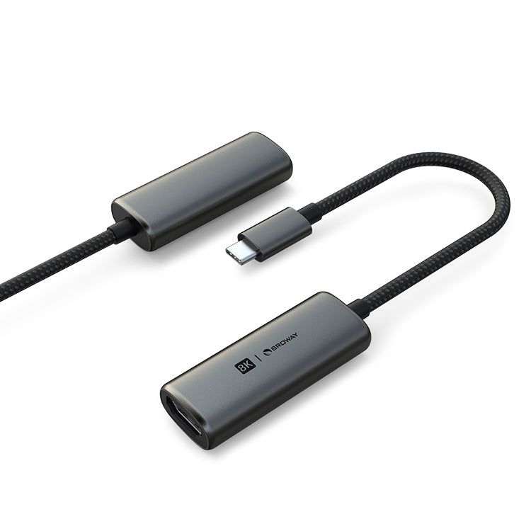 Pulwtop USB C to HDMI Adapter 8K HDMI to USB Type C (Thunderbolt 3) Adapter 4K@120Hz Compatible with MacBook Pro/Air, iPad Pro, iPad Air, Dell XPS, etc.