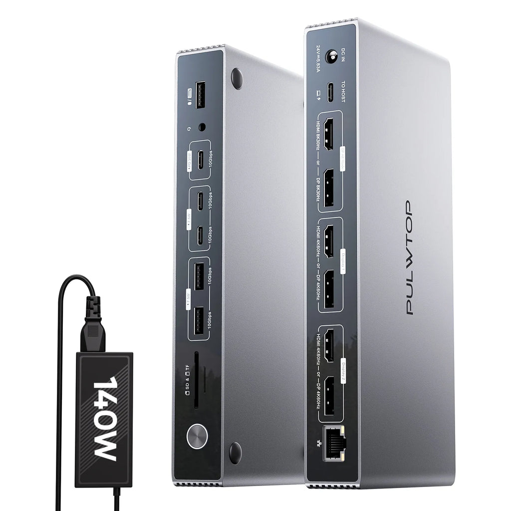 DisplayLinkドッキングステーション Amazon.com: AUIMCE DisplayLink Docking Station 3 Monitors