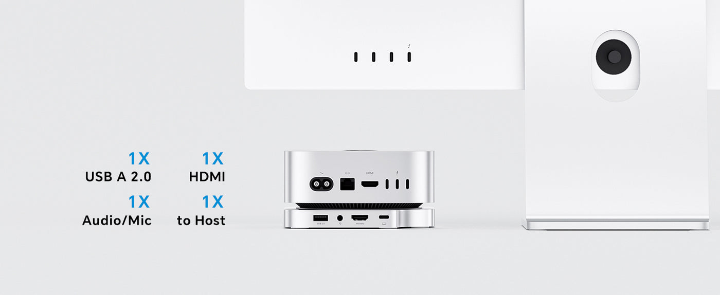 PULWTOP Mac Mini M4 Dock with M.2 SSD Enclosure 12 02 3