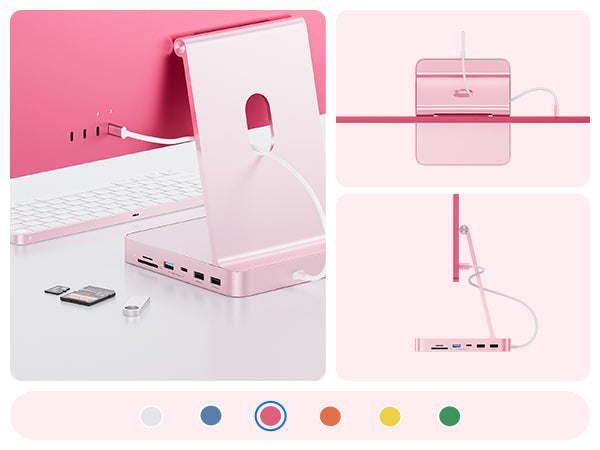 PULWTOP USB C Hub For iMac 24