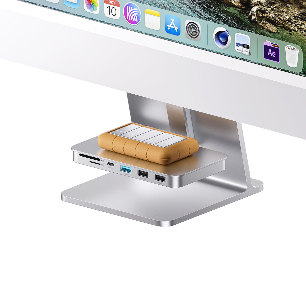 Hub USB-C 6-en-1 MOKiN - Ports HDMI 4K, USB 3.0, SD/Micro SD - Compatible MacBook, Lenovo, Dell, HP