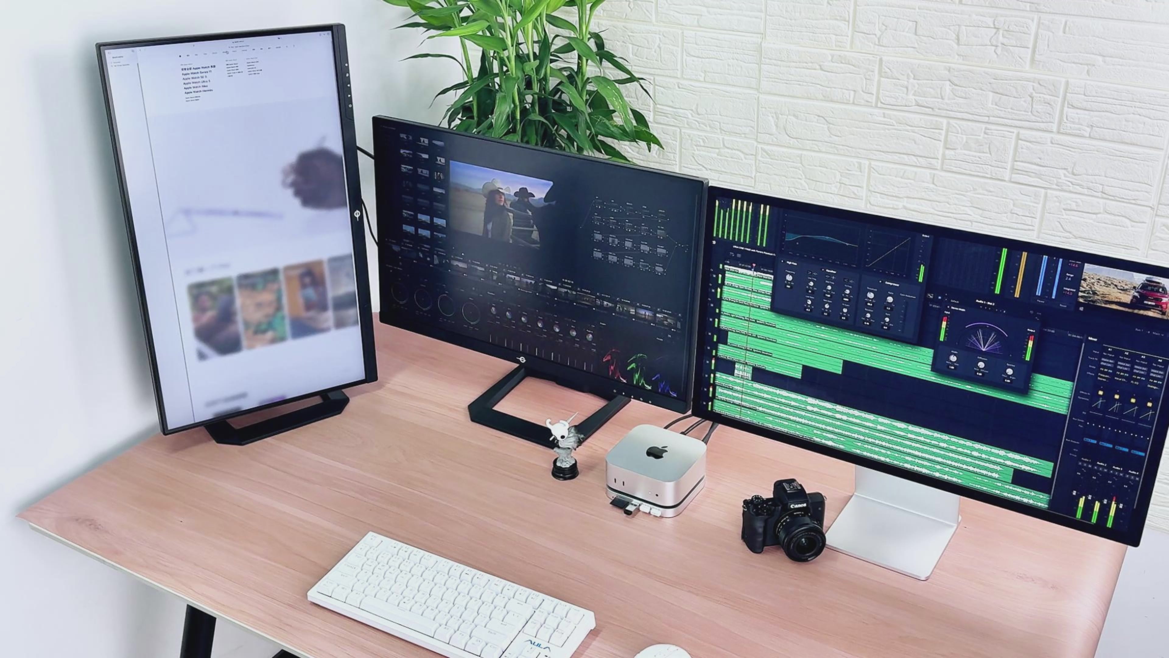 PULWTOP Mac Mini M4 Dock Accesorios & Stand ( M.2 NVME SSD Enclosure,